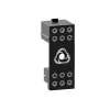 6-pins PCIe 180° adapter U+U van Singularity (SC-A-PCIE6-UU) — 6-pins PCI Express hoekadapter