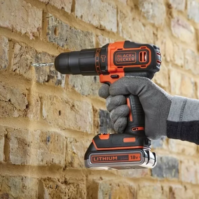 Black & Decker BDCHD18K1B2-QW boormachine 1400 t/min