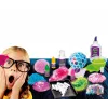 Wetenschapsbouwpakket Liscianigiochi Crazy Science slijm in het donker 304-PL89239 — experimenteerset met in het donker oplichtend slijm