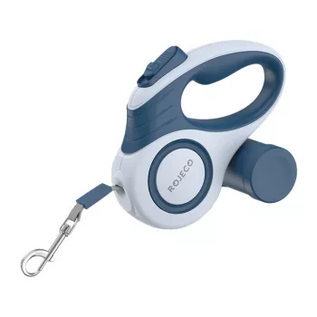 Automatische sleepriem Rojeco A12, 3 m, blauw