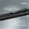 Handzaklamp Varta 16606 aluminium LED 30 lm 25 h