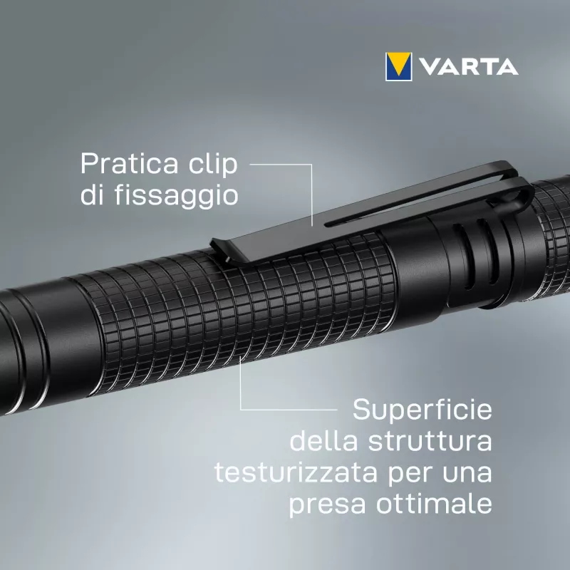 Handzaklamp Varta 16606 aluminium LED 30 lm 25 h