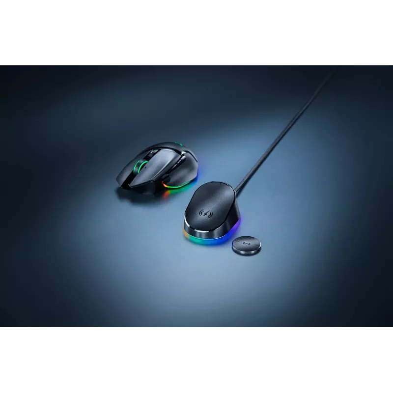 Razer Mouse Dock Pro met draadloze oplaadpuck
