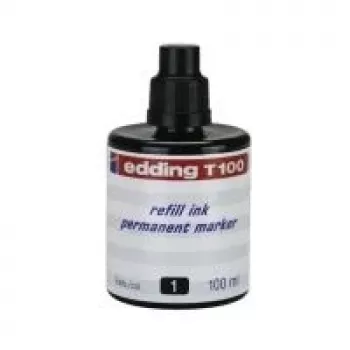 Markervulinkt Edding T 100 zwart 100 ml
