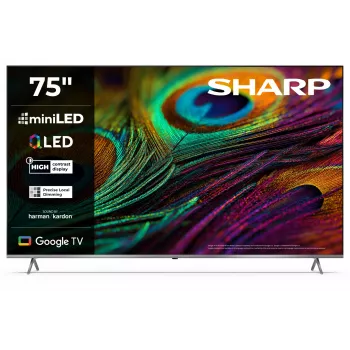 Sharp 4K QLED TV | 75JP7265E | 75 | Smart TV | Google TV | UHD