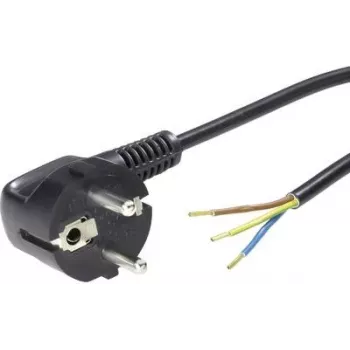 Netstekker Lappkabel 70261131 H03VV-F F3G0.75/2000 BK – 3-aderige kabel 0,75 mm², zwart