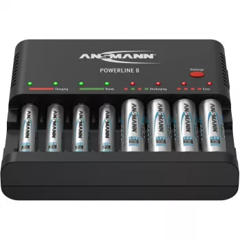 Batterijlader Ansmann Powerline 8