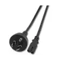 Microconnect PE030718AUSTRALIA stroomkabel zwart 1,8 m C7-koppeling