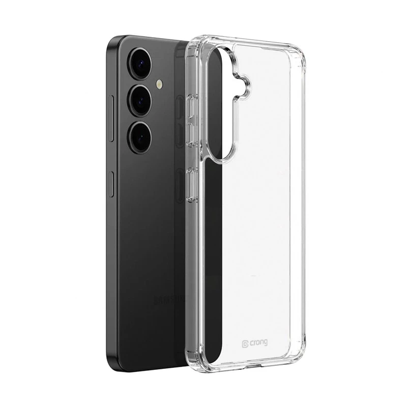 Transparante beschermhoes Crong Crystal Shield voor Samsung Galaxy S25