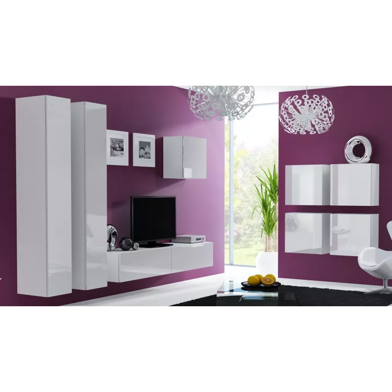 Cama Square kast VIGO 50/50/30 wit/wit glanzend