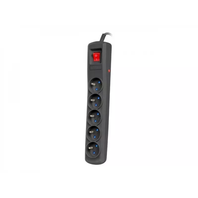 Stekkerdoos ARMAC ARC 5 — 5 stopcontacten, 3 m kabel, zwart