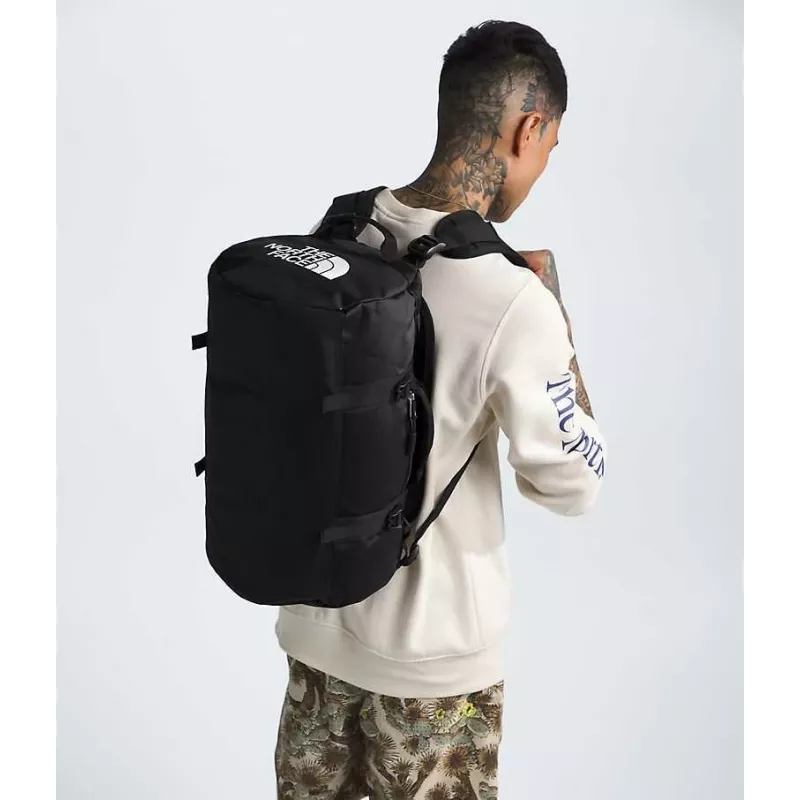 Tas Base Camp Duffel XS TNF Black-TNF wit-NPF