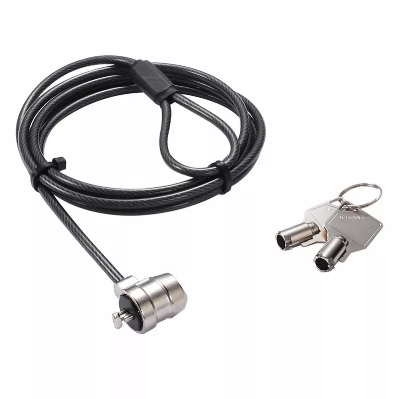 Dicota beveiligingskabel T-Lock Base, met sleutel, 3x7mm slot