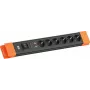Meervoudig stopcontact Bachmann CONNECTUS 6×CEE7/3, 1×SPD, 1×schakelaar, 2,0 m kabel