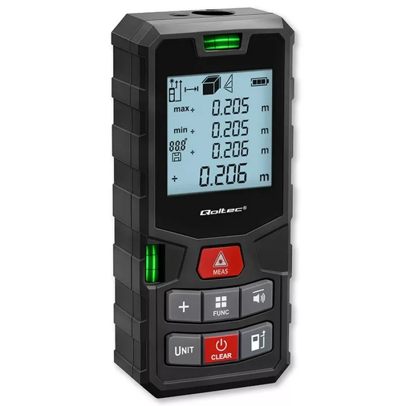 Laserdistansmeter met waterpas 120m