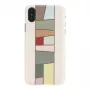 man and wood smartphonehoesje voor iPhone X/XS — wit