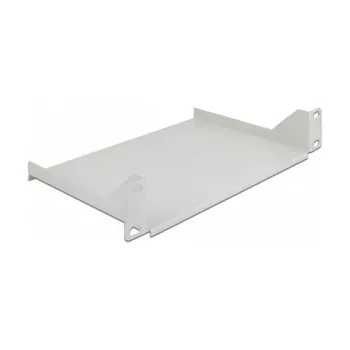 Rack-legbord DeLOCK 10 inch legbord voor netwerkkast 1U grijs staal
