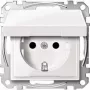 Stopcontact CEE 7/3 Merten MEG2310-0325 wit 250V 16A