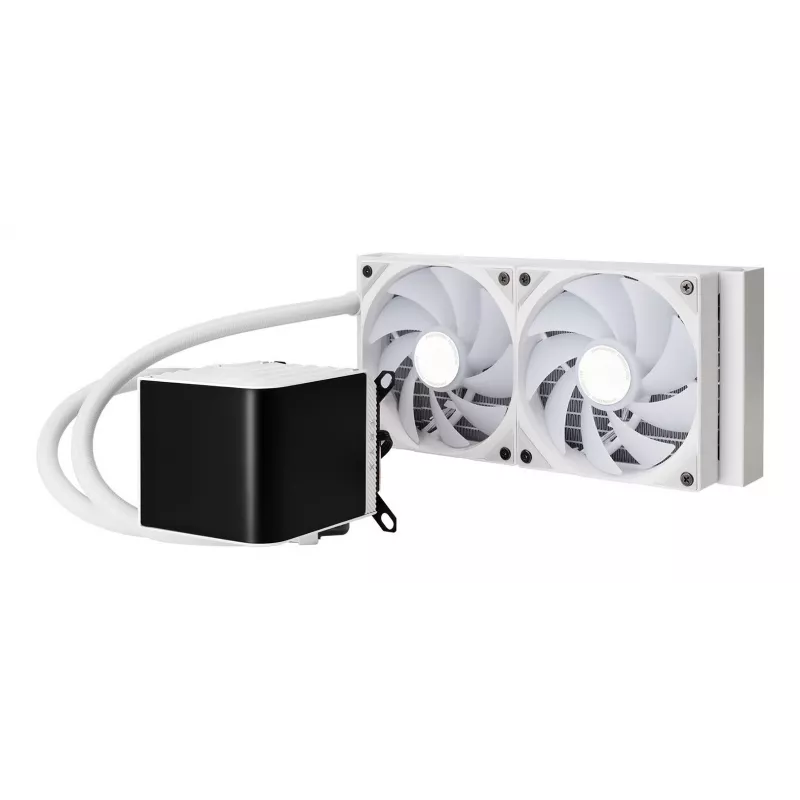 TRYX PANORAMA ARGB 240 processor vloeistofkoelingsset 12 cm wit 1 stuk