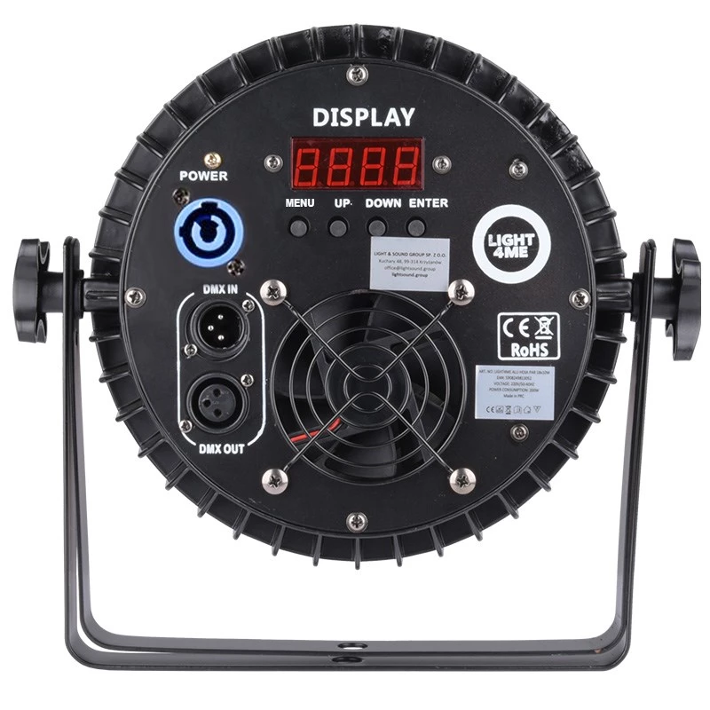 LIGHT4ME ALU QUAD PAR 18x6W RGBW - podiumspot