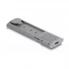 SSD-behuizing DeLOCK Externe USB Type-C combo-behuizing voor M.2 NVMe PCIe of SATA SSD gereedschapsloos