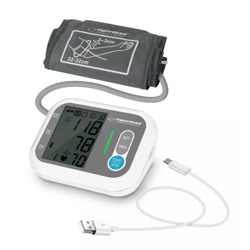 Bloeddrukmeter Esperanza ECB005 automatische meting met LCD-display