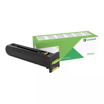 Toner Lexmark 72K2XYE 3000 pagina's geel