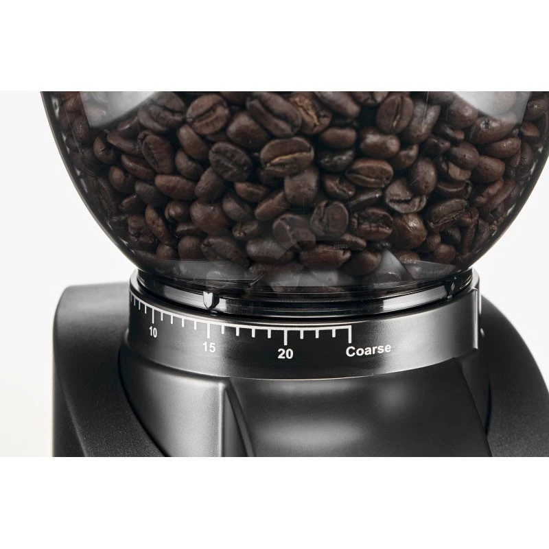 Koffiemolen Solis Scala Zero Static 135 W zwart zilver