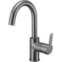 deante wastafelkraan BQA D24M, chroom, waterbesparend