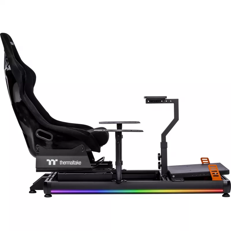 Thermaltake GF500 flightsimulatorcockpit zwart GSC-F50-CPASBB-01 sim rig (GSC-F50-CPASBB-01)