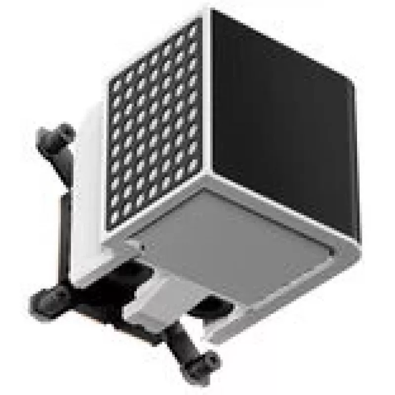CPU-waterkoeler TRYX L-P0CL-DS0M-G0W voor Intel- en AMD-sockets met AMOLED-display, witte uitvoering