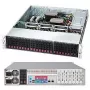 Supermicro SC216 BE1C-R920LPB - rack - rack-mountable - 2U - verbeterde, uitgebreide ATX - SATA/SAS - hot-swap 920 watt - zwart