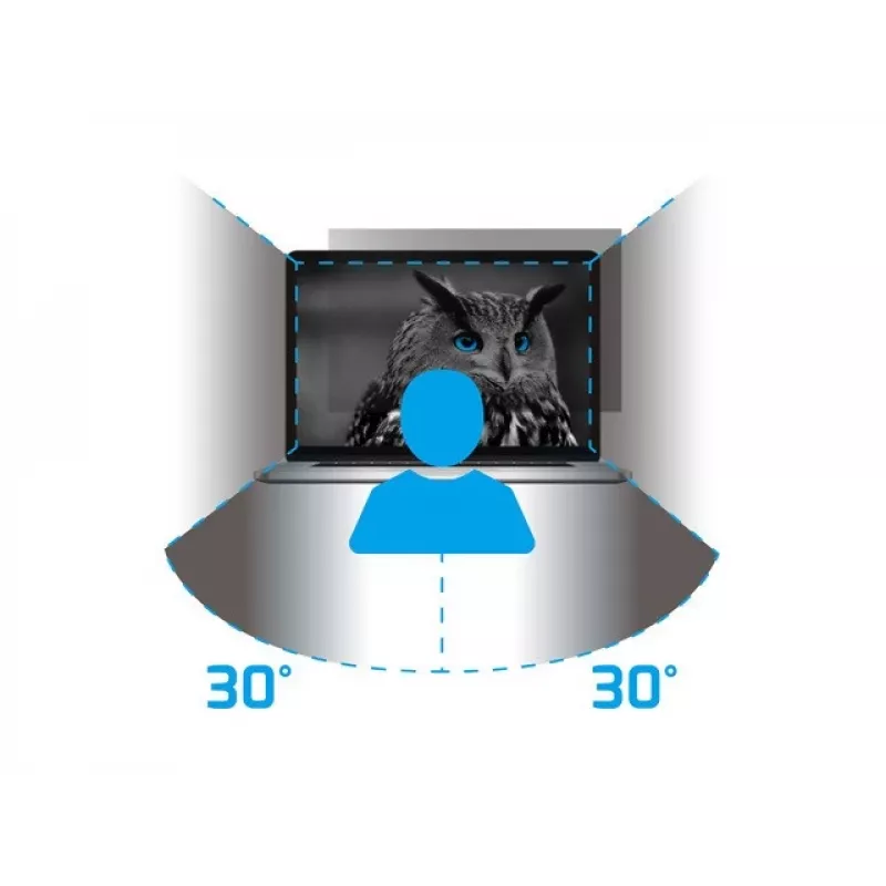 NATEC NFP-2287 display-privacyfilter 40,6 cm (16 inch) monitor/laptop, frameloze display-privacyfilter 2H