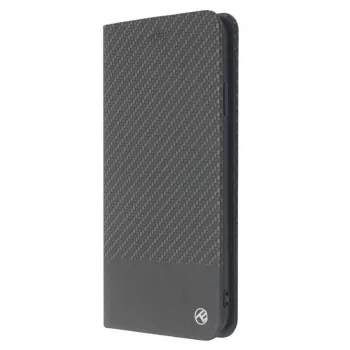 Telefoonboekhoesje Tellur Carbon voor iPhone XS – zwart