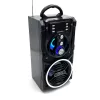 Draagbare stereoluidspreker Media-Tech PARTYBOX BT MT3150 zwart