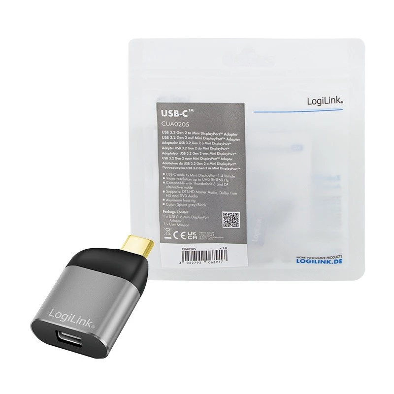 USB Type-C-adapter naar mDP/B, 8K