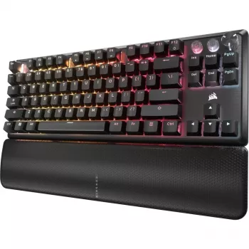 Mechanisch tenkeyless-toetsenbord CORSAIR K70 PRO TKL — RGB-verlicht, compacte layout