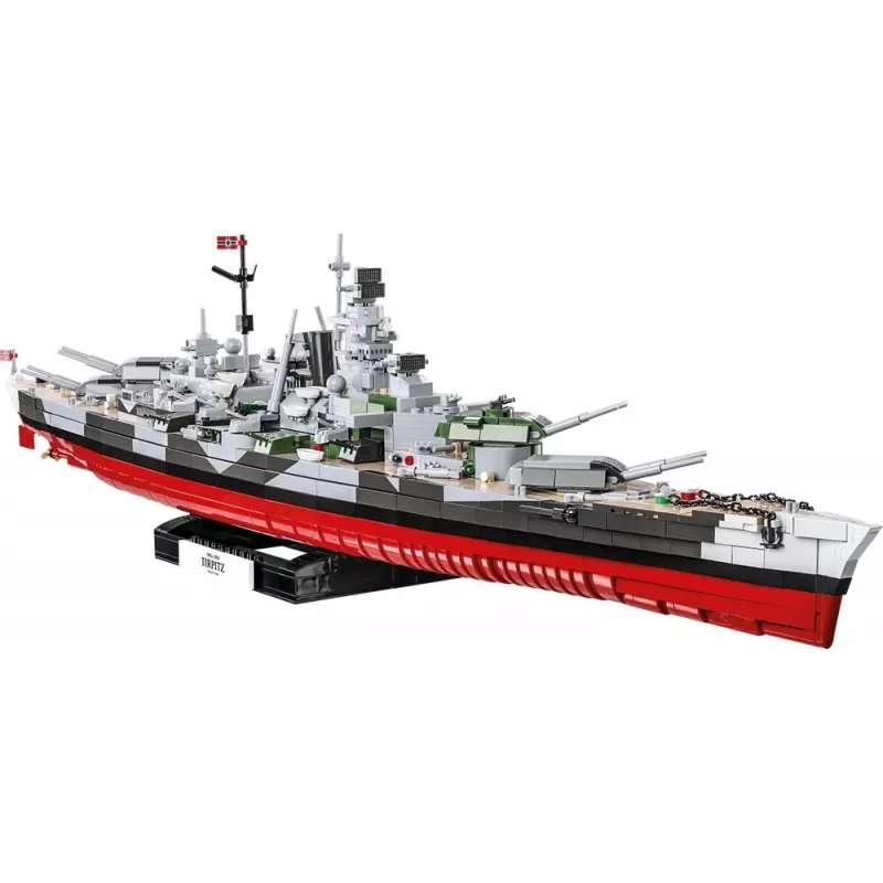 COBI 4839 Historical Collection bouwblokkenset slagschip Tirpitz, 2810 elementen, 1:300