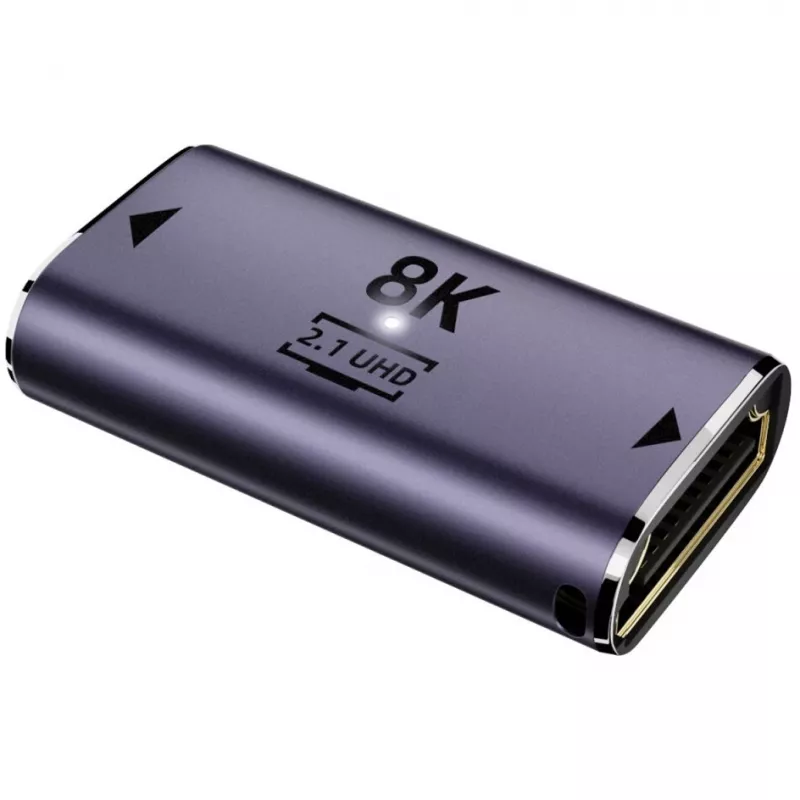 HDMI Type-A naar HDMI Type-A kabeladapter 4smarts 541489, grijs, 4 stuks, 40 g