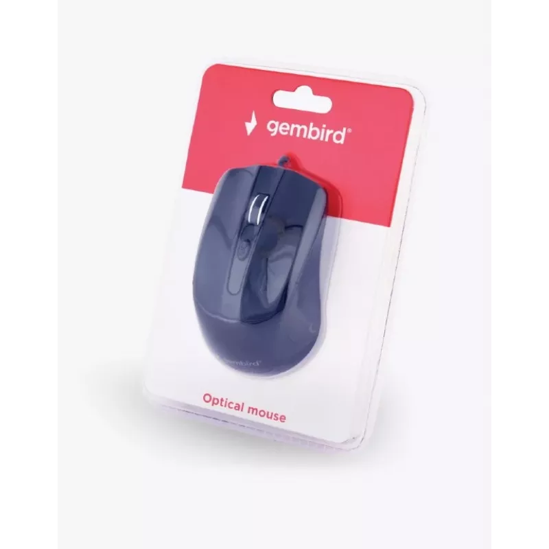 Gembird MUS-4B-01 Muis voor beide handen USB Type-A Optisch 1200 DPI