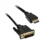 Videokabel-adapter Akasa AK-CBHD06-20BK 2m DVI-D HDMI zwart