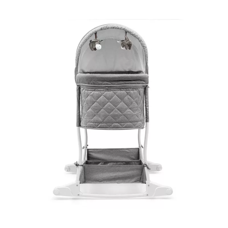 Co-sleeper milly mally Dream On Stone 5431 met in hoogte verstelbare functie en zacht matras