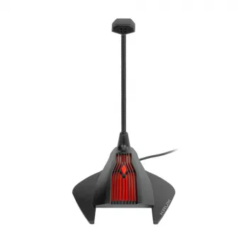 Kabelmicrofoon KRUX Prana Jack KRX0005 – cardioïde, 20–20000 Hz, 16-bit, zwart