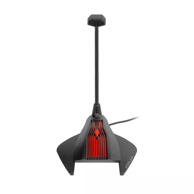 Kabelmicrofoon KRUX Prana Jack KRX0005 – cardioïde, 20–20000 Hz, 16-bit, zwart