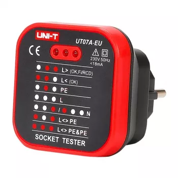 UNI-T UT07A-EU stopcontacttester