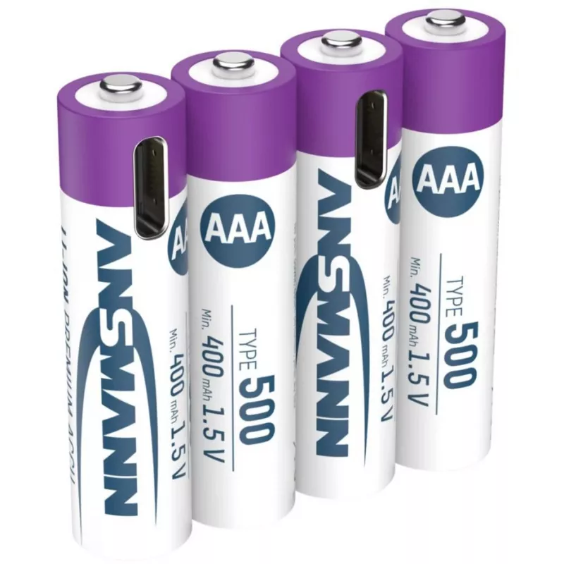 Ansmann 1311-0028 huishoudbatterij accu AAA lithium-ion (Li-Ion)
