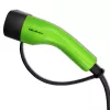 Qoltec Mobiele EV-autolader Verstelbaar 2in1 Type2 | 11kW | CEE 5 PIN | LCD | 3 fasen | Draagbaar | Wallbox | 5m