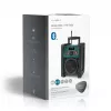 Radio Nedis RDDB3100GN 15W Bluetooth IP65 zwart/groen