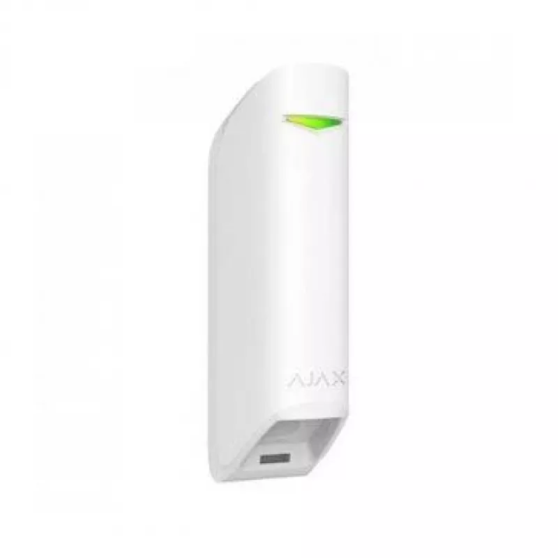 Passieve infraroodsensor Ajax 13268 Draadloos Wand Wit montagebeugel inbegrepen