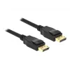 DeLOCK - DisplayPort-kabel - DisplayPort (M) naar DisplayPort (M) - 1,5 m - 4K-ondersteuning - zwart (85508)